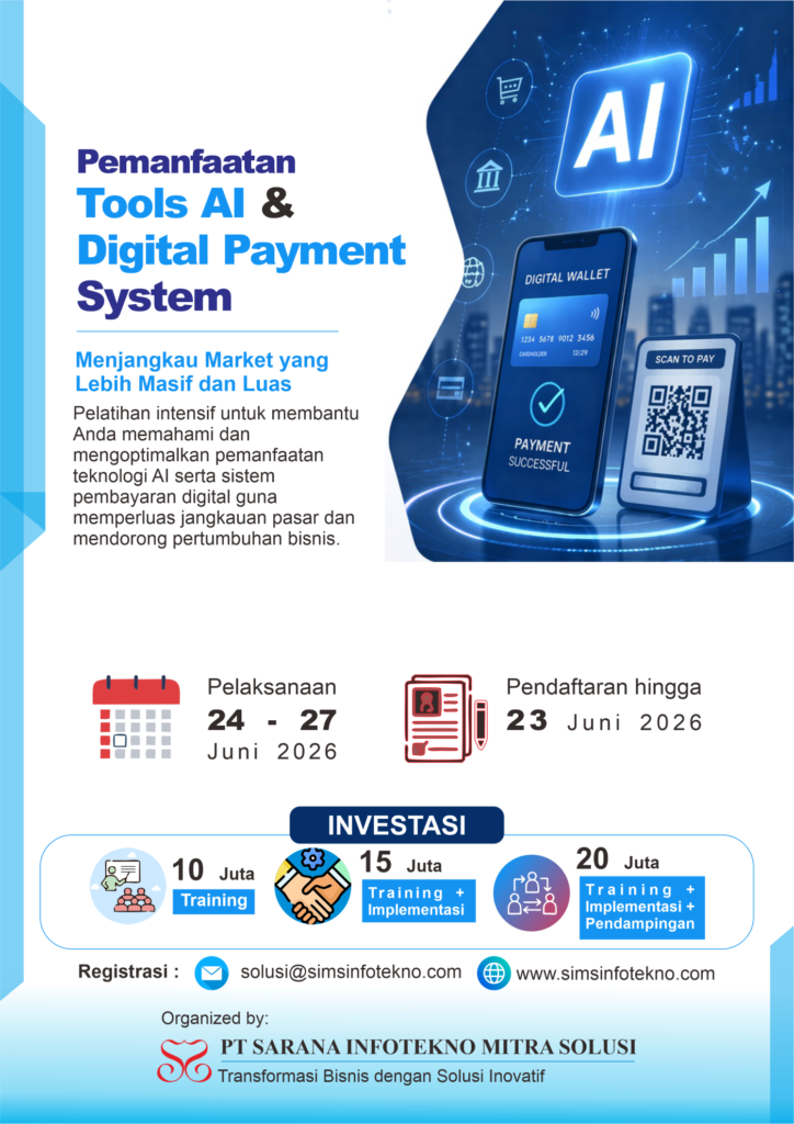 Pelatihan Pemanfaatan Tools AI dan Digital Payment System